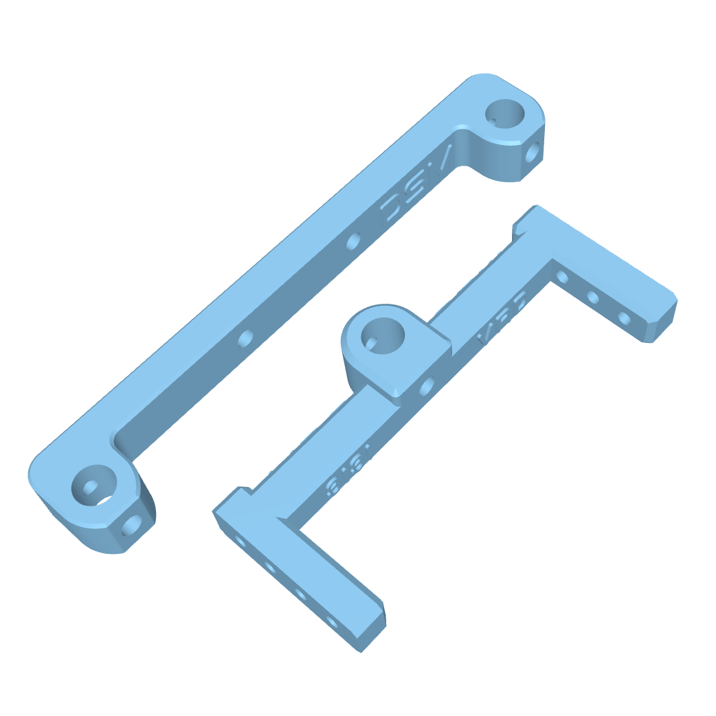 Cab Only Body Mounts (Fits Vanquish® VRD, Mullet, Stance) (STL File)