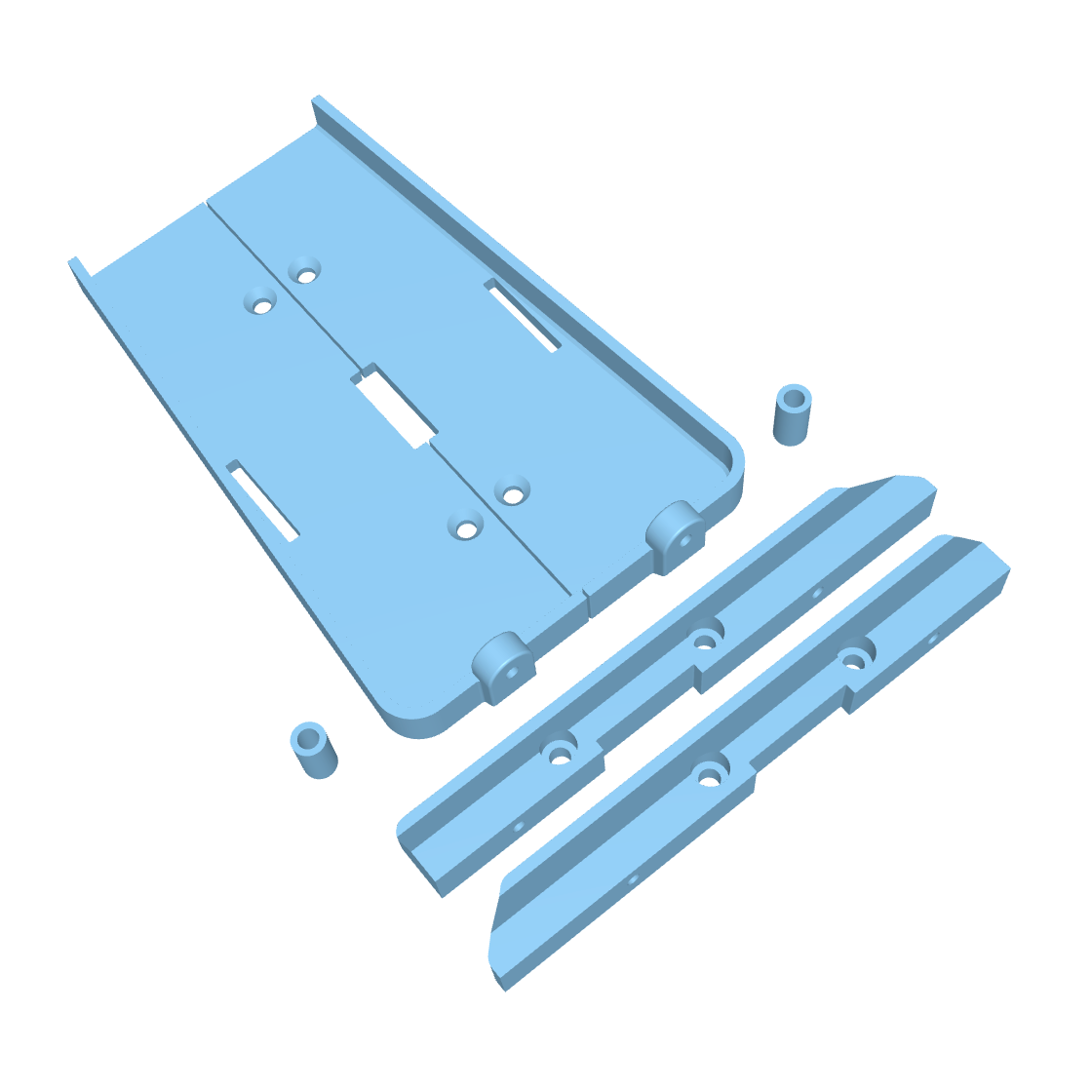 Sliders for Jconcepts® Anvil - Fits Axial® SCX10 III (STL File)