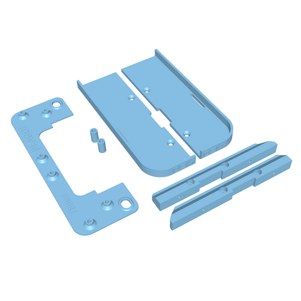 Sliders for Reefs® Plague Cab (fits Axial® SCX10 III & Base Camp) (STL File)