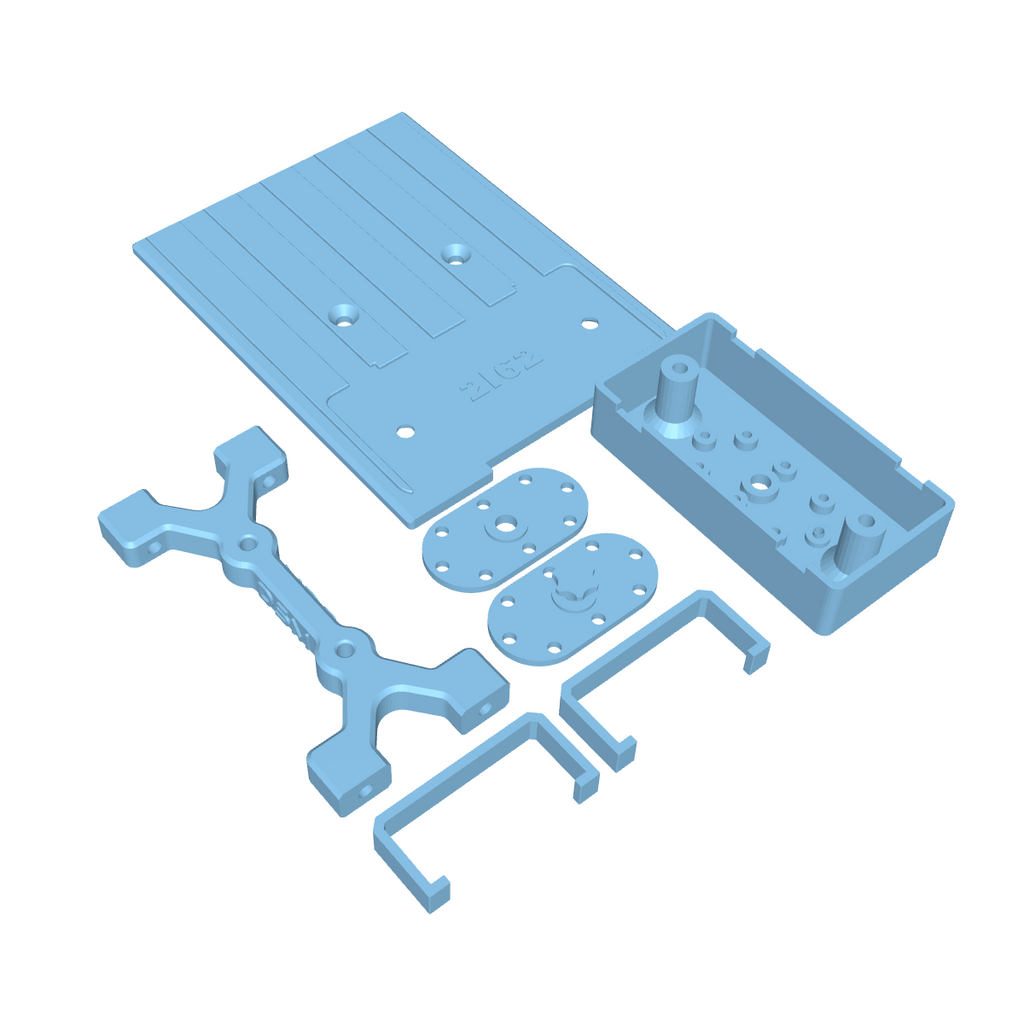 #2162 Fuel Cell Flat Bed (Fits Vanquish® VRD Mullet) (STL File Only)