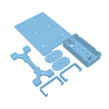 #2162 Fuel Cell Flat Bed (Fits Vanquish® VRD Mullet) (STL File Only)