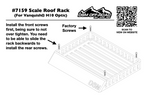 Scale Roof Rack (fits Vanquish® H10 Optic)