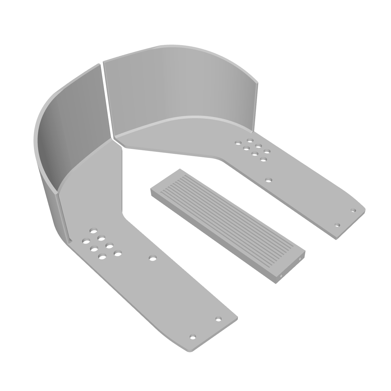 #3126 Front Inner Fenders (Fits VRD Mullet w/ Factory Body)