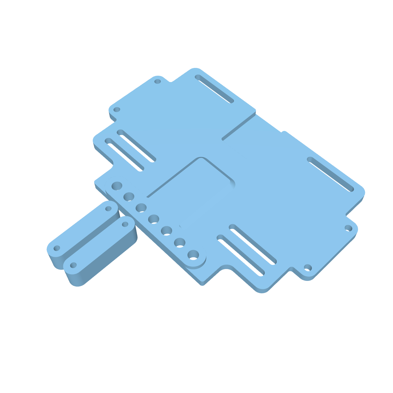 #6817 Small Mid Battery Tray (Fits Vanquish® VRD / Mullet / Stance)