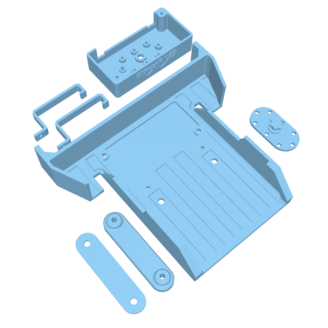 Comp Spec Fuel Cell Bed (Fits Vanquish® Mullet) (STL)