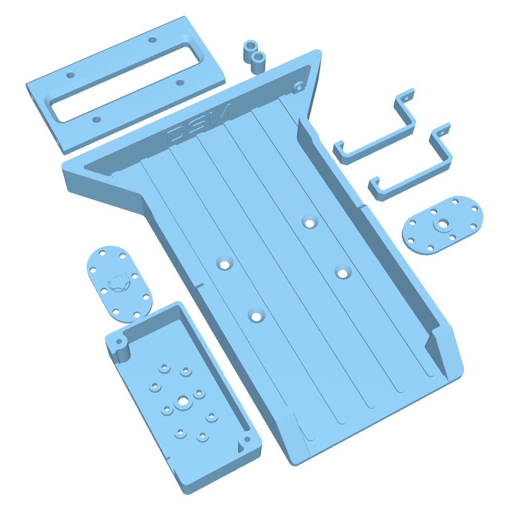 V3 Scale Comp Bed (Fits Vanquish® VRD Carbon & Stance) (STL)