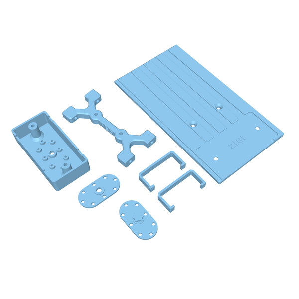 Flat Bed - With Fuel Cell (Fits Vanquish® VRD & Stance) (STL)