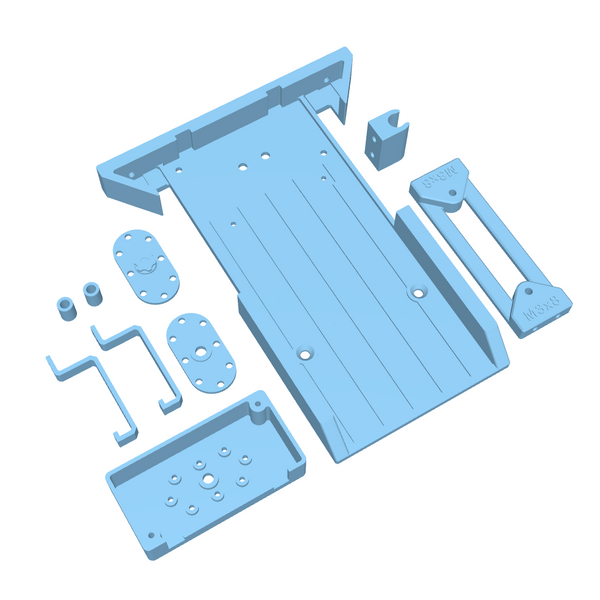 Comp Bed With Fuel Cell - Fits MEUS® Gold Rush (V1 Only) (STL File)