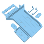Scale Comp Bed with Fuel Cell (Fits Vanquish® VRD Carbon & Stance) (STL File)