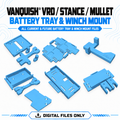 Vanquish® VRD/Stance/Mullet - Battery Tray & Winch Mount STL Bundle