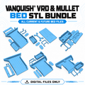 Vanquish® VRD/Stance/Mullet - Bed STL Bundle