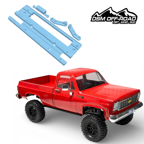 Body Mounting Kit for VS4-10 Series (Fits RC4WD® K10 Scottsdale Hard Body) (STL File)