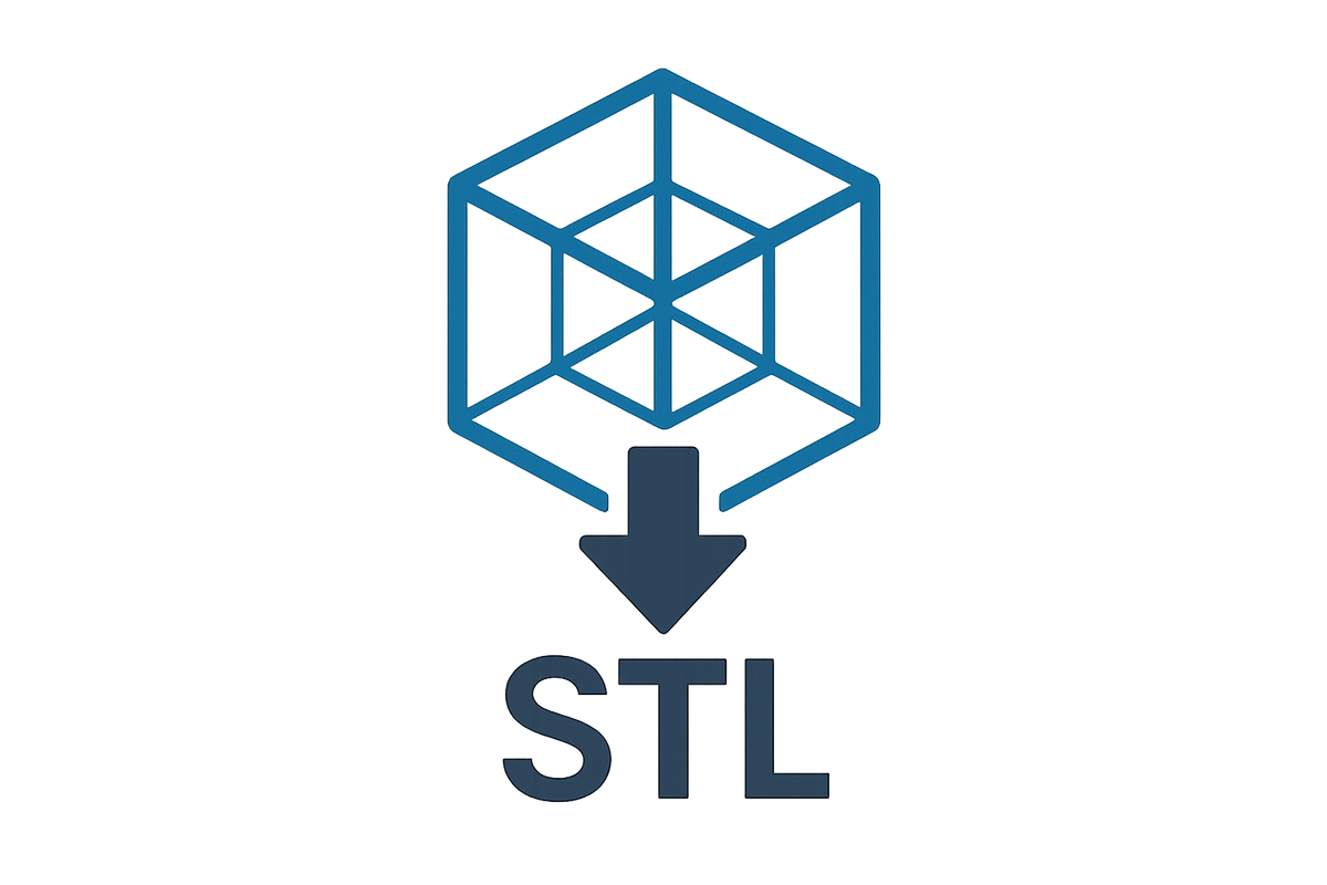 I need an icon to show information for an STL 3d print file download