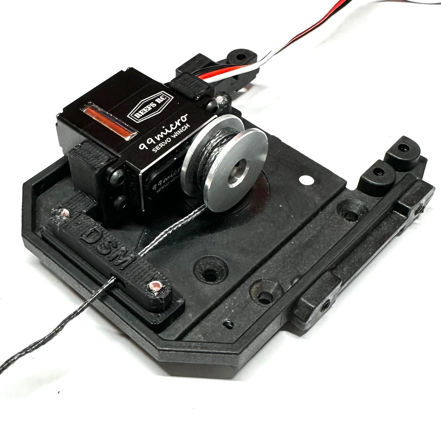 Micro Servo Winch Mount (Fits Element RC® w/ IFS)