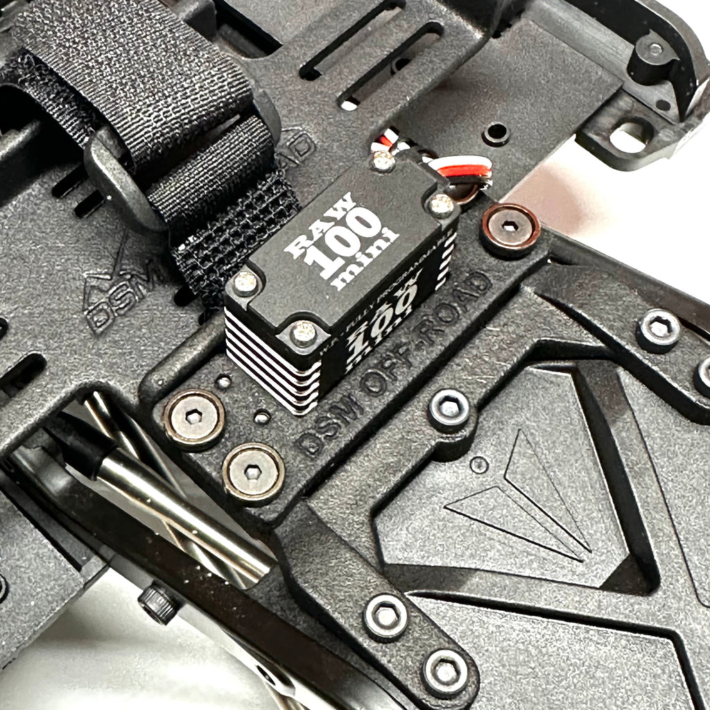 RAW100 Mini To Full Size Servo Offset Adapters (2 Pack) – DSM Off-Road