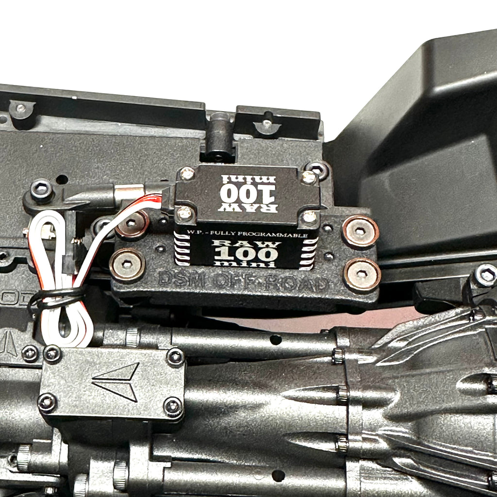 RAW100 Mini To Full Size Servo Offset Adapters (2 Pack) – DSM Off-Road
