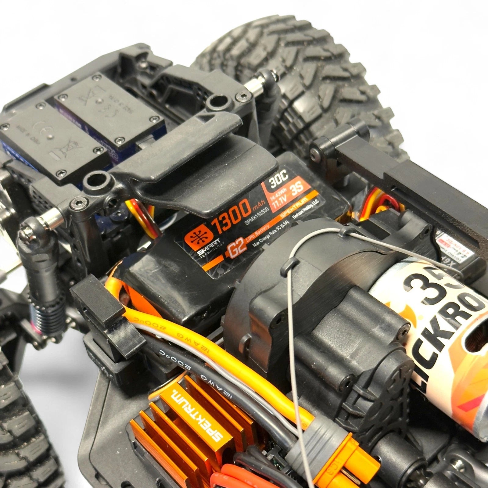 EZ Release Battery Tray (Fits Axial® SCX10 III Coyote)