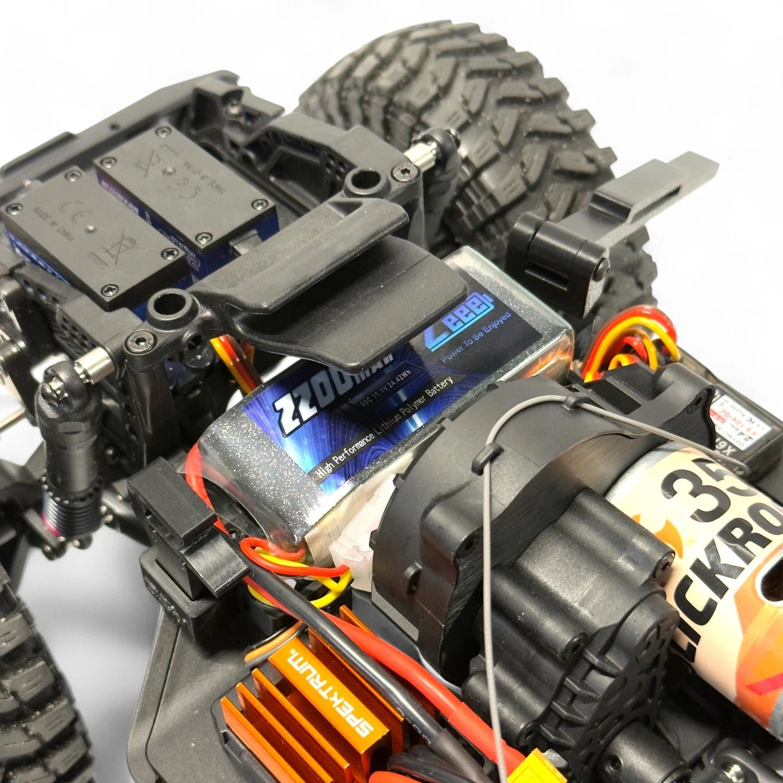 EZ Release Battery Tray (Fits Axial® SCX10 III Coyote)