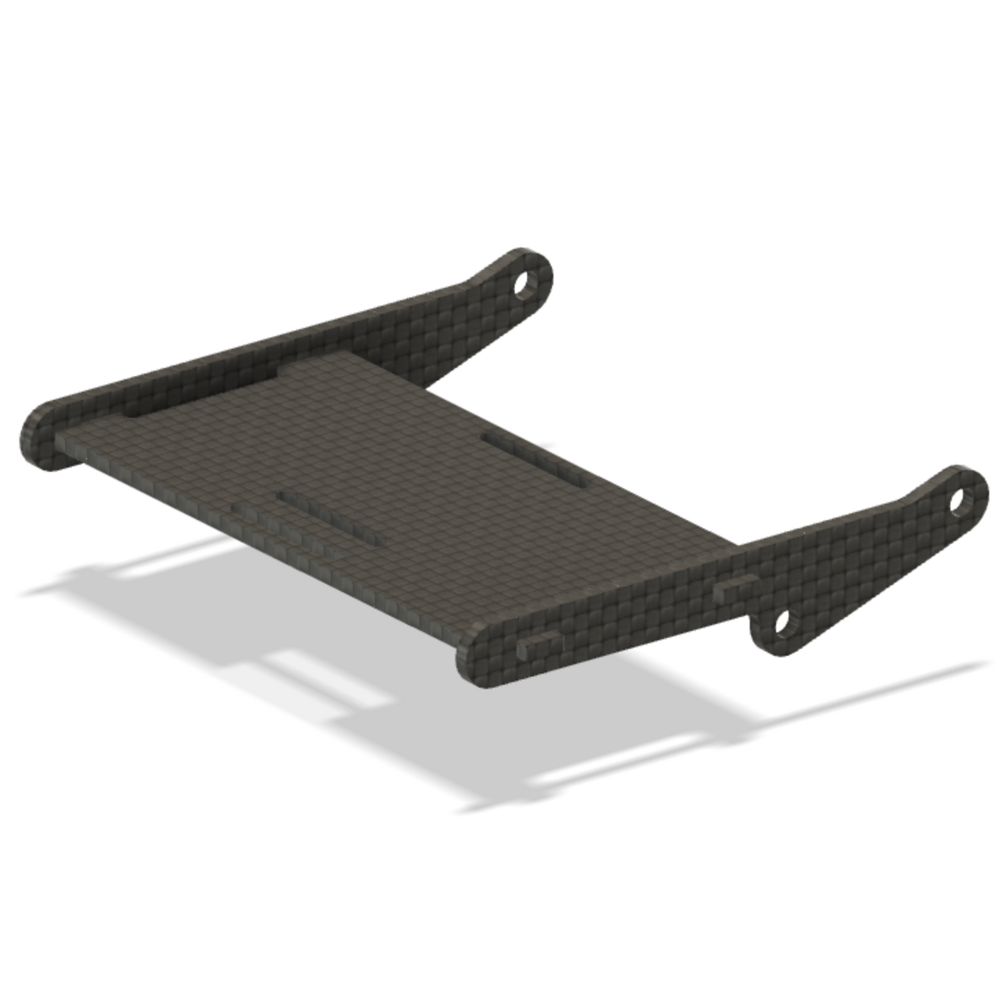 Carbon Fiber Rear Tray (Fits SCX10 Pro)